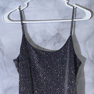 Mini Evening Dress - Navy Size L - Windsor